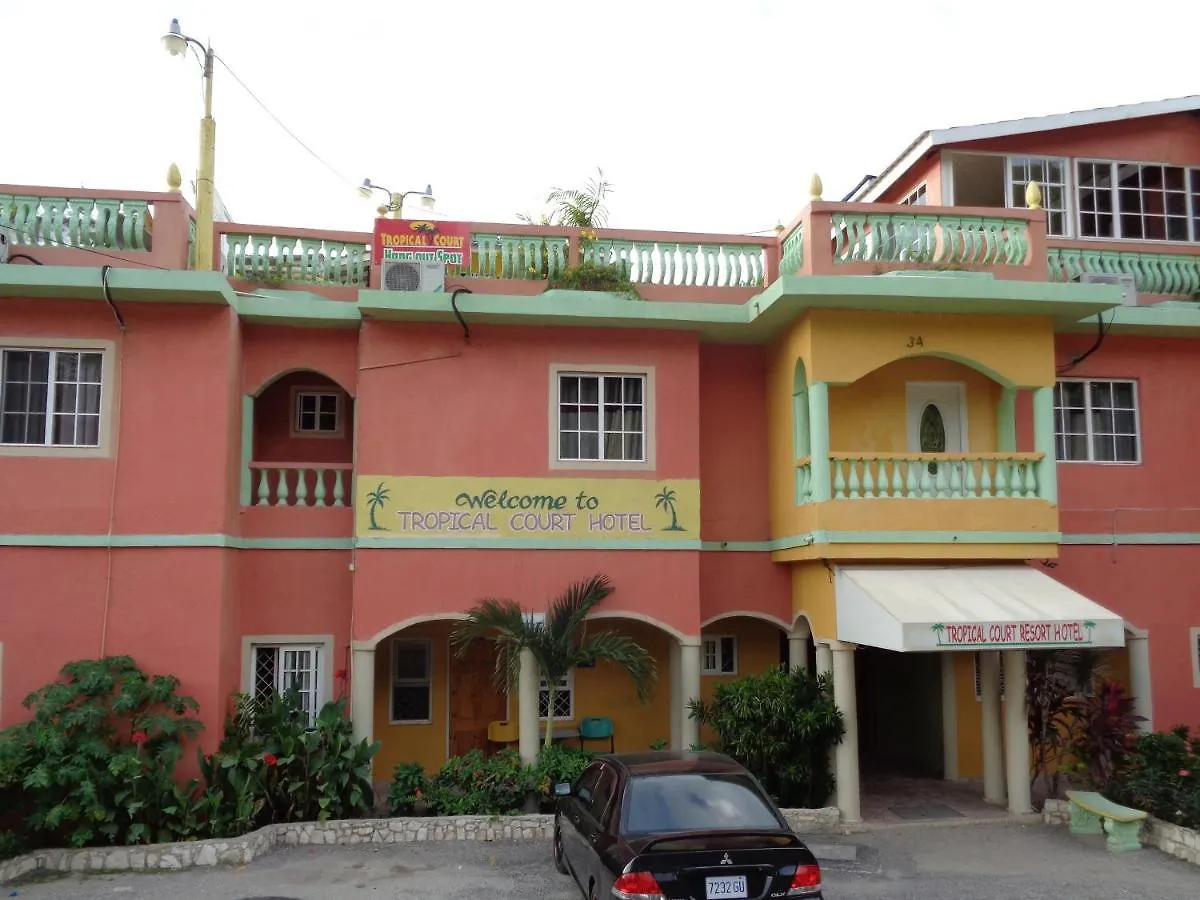 Tropical Court Hotel Montego Bay Jamaica